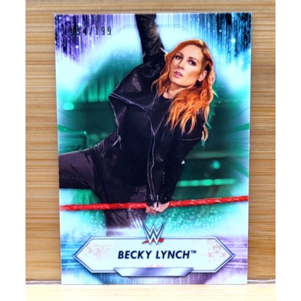 2021 TOPPS WWE BECKY LYNCH GREEN #D/199‎